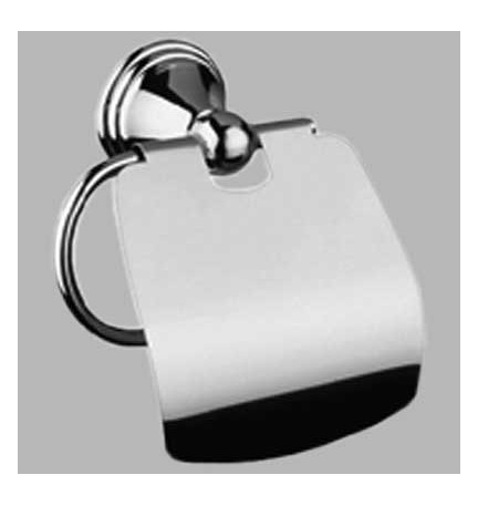 PORTAROTOLO CHIUSO SARA - Cromo