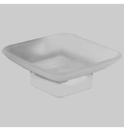 VETRO DI RICAMBIO SQUARE PER PORTASAPONE - -