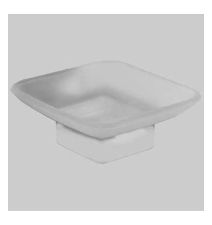 VETRO DI RICAMBIO SQUARE PER PORTASAPONE - -