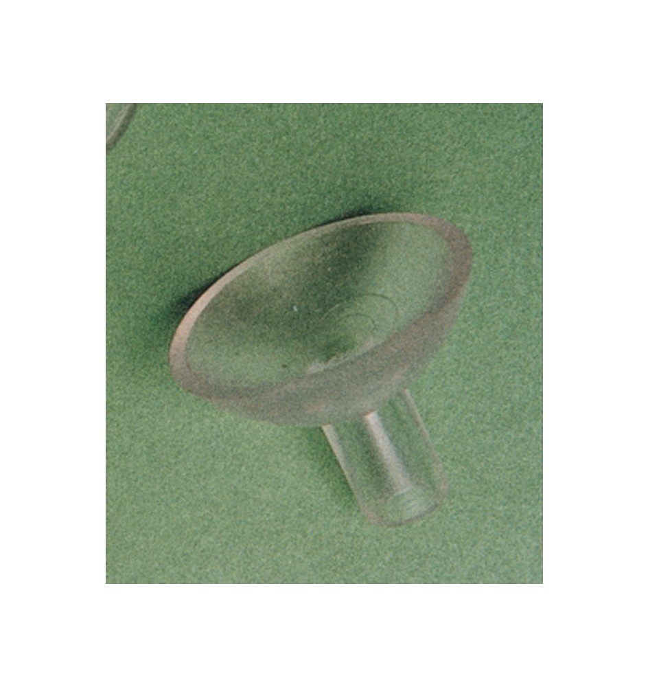 SC VENTOSA C/GAMBO D 15 MM TRASPARENTE 10 PZ