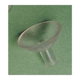 SC VENTOSA C/GAMBO D 20 MM TRASPARENTE 10 PZ