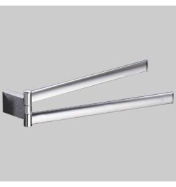 PORTASALVIETTE A SNODO KENT - Ottone Cromato Cm 37