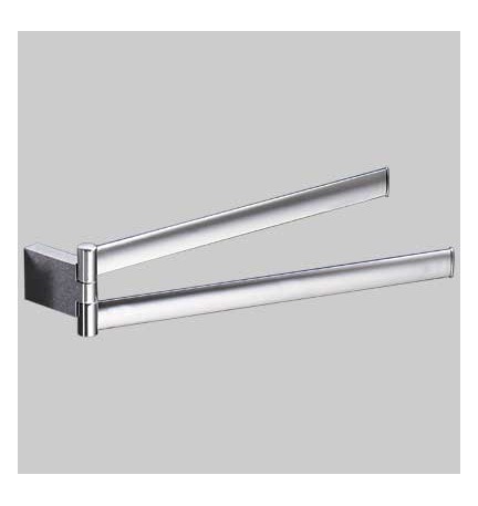 PORTASALVIETTE A SNODO KENT - Ottone Cromato Cm 37