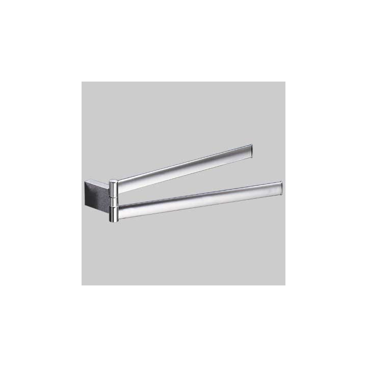 PORTASALVIETTE A SNODO KENT - Ottone Cromato Cm 37