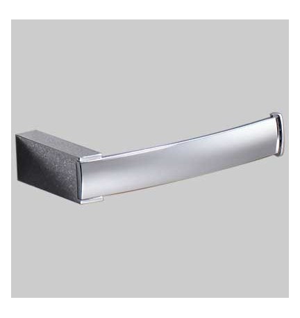 PORTAROTOLO APERTO KENT - Ottone Cromato Cm 15