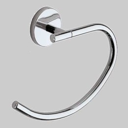 PORTASALVIETTE AD ANELLO VERMONT - Ottone cromato