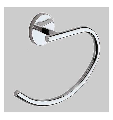 PORTASALVIETTE AD ANELLO VERMONT - Ottone cromato