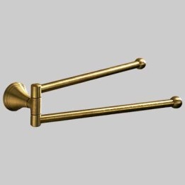 PORTASALVIETTE A SNODO ROMANCE - Ottone bronzato