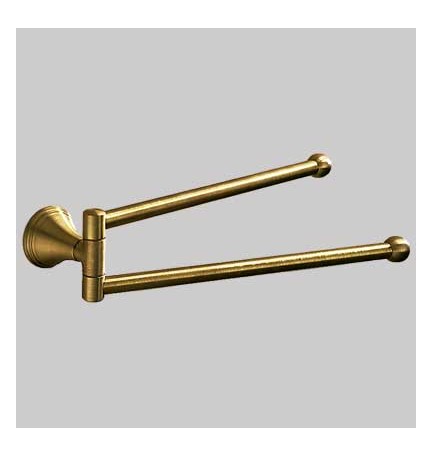 PORTASALVIETTE A SNODO ROMANCE - Ottone bronzato