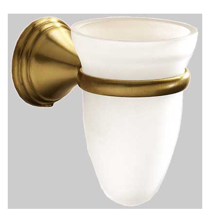 PORTABICCHIERE ROMANCE - Ottone Bronzato-Vetro