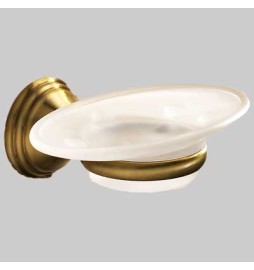 PORTASAPONE ROMANCE - Ottone Bronzato-Vetro