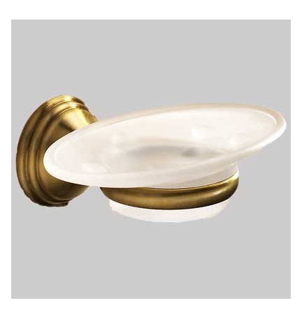 PORTASAPONE ROMANCE - Ottone Bronzato-Vetro