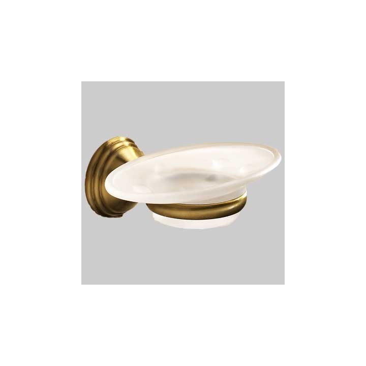 PORTASAPONE ROMANCE - Ottone Bronzato-Vetro