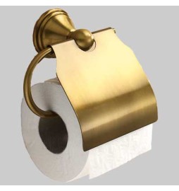 PORTAROTOLO CHIUSO SERIE ROMANCE - Ottone bronzato