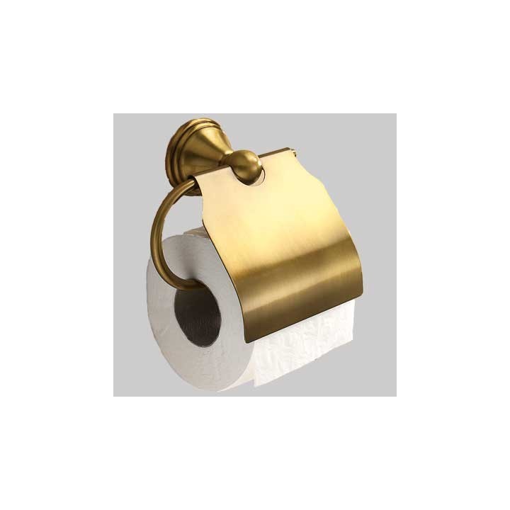 PORTAROTOLO CHIUSO SERIE ROMANCE - Ottone bronzato