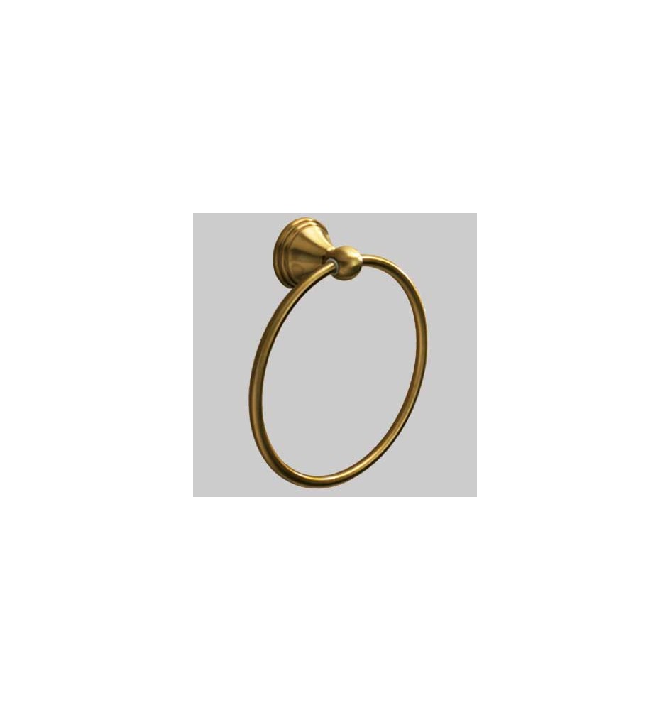 PORTASALVIETTE AD ANELLO ROMANCE - Ottone bronzato