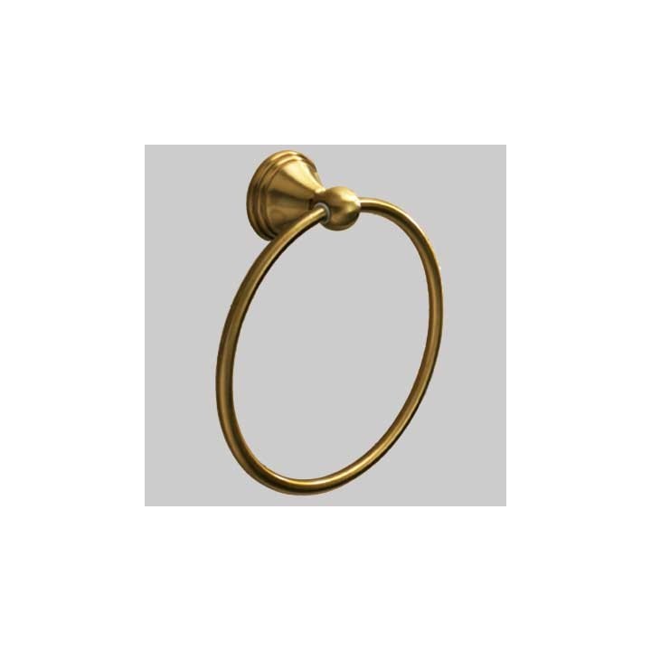 PORTASALVIETTE AD ANELLO ROMANCE - Ottone bronzato