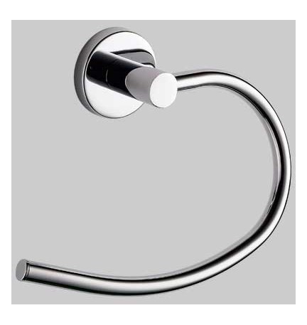 PORTASALVIETTE AD ANELLO FELCE - Cromo