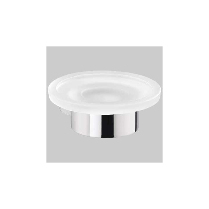 PORTASAPONE PIRENEI - Ottone Cromato-Vetro