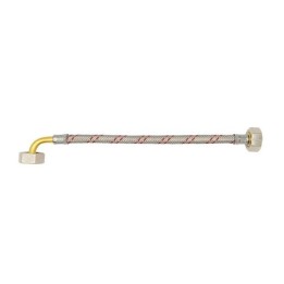 FLESSIBILE INOX PER ELETTRODOMESTICI DN 10 CON CURVA cm 150 FF 3/4x3/4