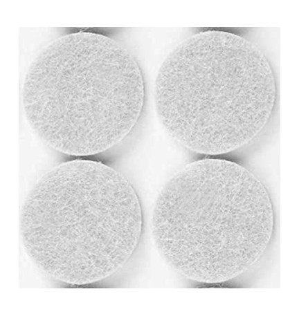 FELTRINO ADESIVO SEDIA BIANCO D 28 MM CF 6 PZ