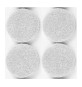 FELTRINO ADESIVO SEDIA BIANCO D 28 MM CF 6 PZ