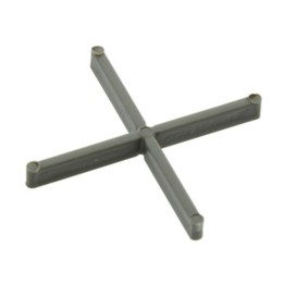 CONF. 250 DISTANZ A CROCE 4 MM IN PLASTICA