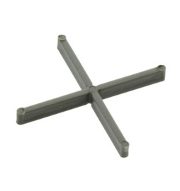 CONF. 250 DISTANZ A CROCE 4 MM IN PLASTICA