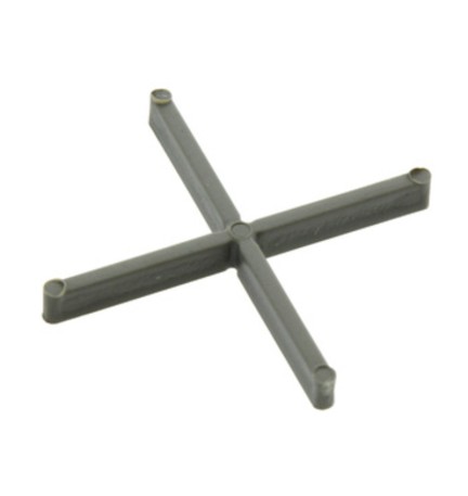 CONF. 250 DISTANZ A CROCE 10 MM IN PLASTICA