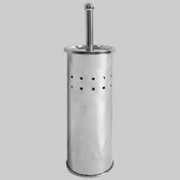PORTA SCOPINO IDEAL ACCIAIO INOX - Cromato
