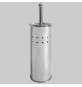 PORTA SCOPINO IDEAL ACCIAIO INOX - Cromato