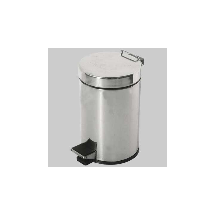PORTARIFIUTI MARIKA ACCIAIO INOX - Lt 5