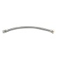 FLESSIBILE INOX DN. 10 CALOTTA + BICONO Calotta F 3/8 cm 35