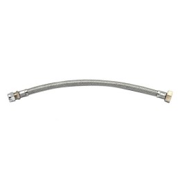 FLESSIBILE INOX DN. 10 CALOTTA + BICONO Calotta F 1/2 cm 35
