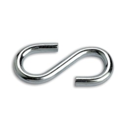 SC GANCIO A S 3,4 MM ZINCATO DA 12 PZ