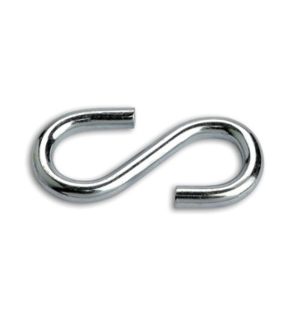SC GANCIO A S 3,4 MM ZINCATO DA 12 PZ