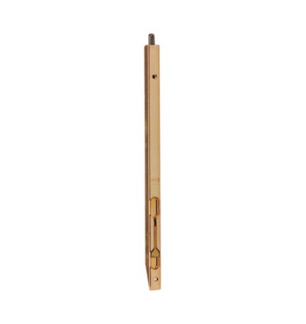 CATENACCIO A LEVA INCASSO OTTONATO 16X160 MM*