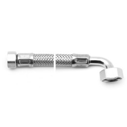 FLESSIBILE PARINOX PER ACQUA CON CURVETTA F1/2" x F1/2" cm 30