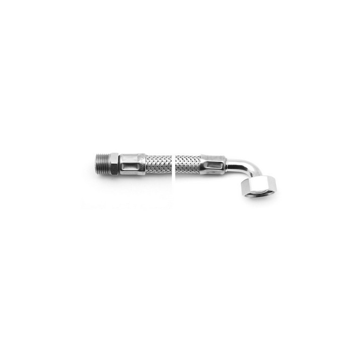 FLESSIBILE PARINOX PER ACQUA CON CURVETTA M1/2" x F3/4" cm 30