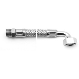 FLESSIBILE PARINOX PER ACQUA CON CURVETTA M1/2" x F3/4" cm 35