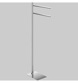 PIANTANA PORTASALVIETTE TRILLY - Cromato L.14 X P.34 X H.83,5 cm