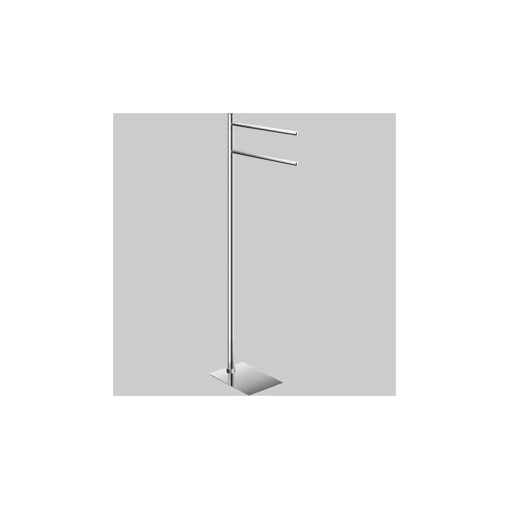 PIANTANA PORTASALVIETTE TRILLY - Cromato L.14 X P.34 X H.83,5 cm