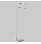 PIANTANA PORTASALVIETTE TRILLY - Cromato L.14 X P.34 X H.83,5 cm