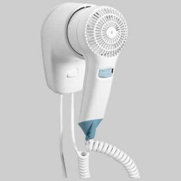 ASCIUGACAPELLI ELETTRONICO A MURO VIENTO 1 ABS - 1200 Watt