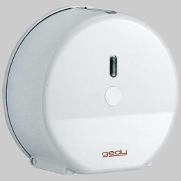 DISTRIBUTORE DI CARTA A ROTOLI MAXI - ABS - Bianco