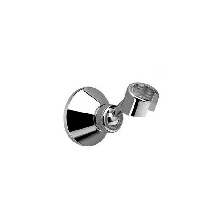 SUPPORTO DOCCIA DUPLEX IN ABS CON FORCELLA BIUSO Cromo