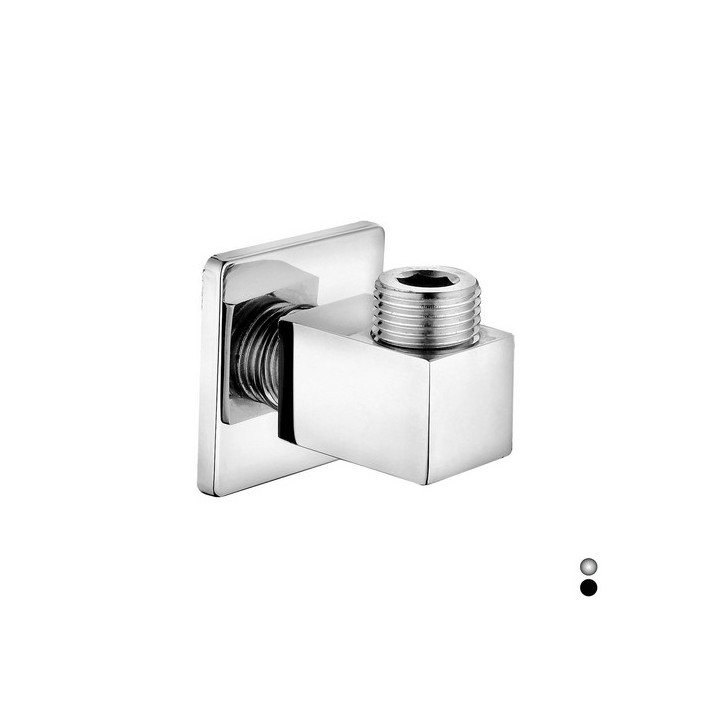 PRESA ACQUA QUADRA Nero Opaco