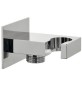 PRESA ACQUA OTTONE CON SUPPORTO 1/2M X 1/2M Cromo