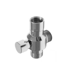 SUPPORTO PER DOCCIA CON DEVIATORE FMM Cromo 1/2x1/2x1/2