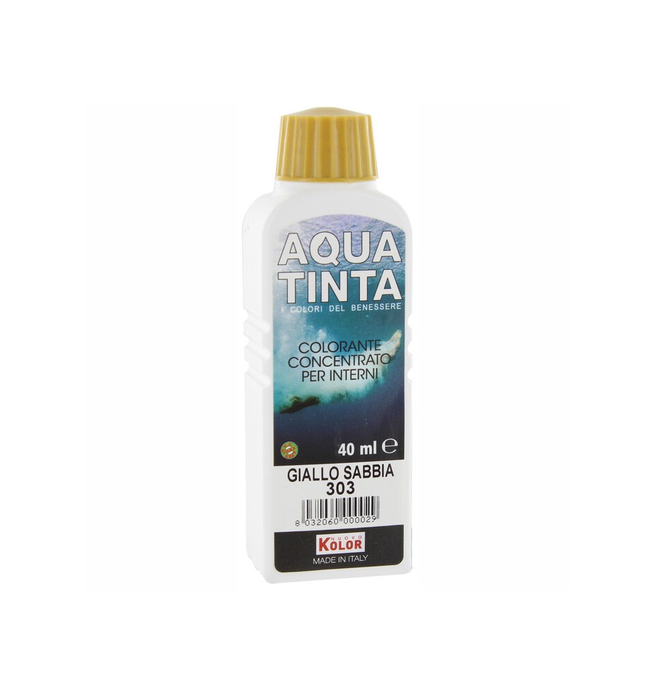 AQUATINTA P/INTERNI 40 ML GIALLO SABBIA 303
